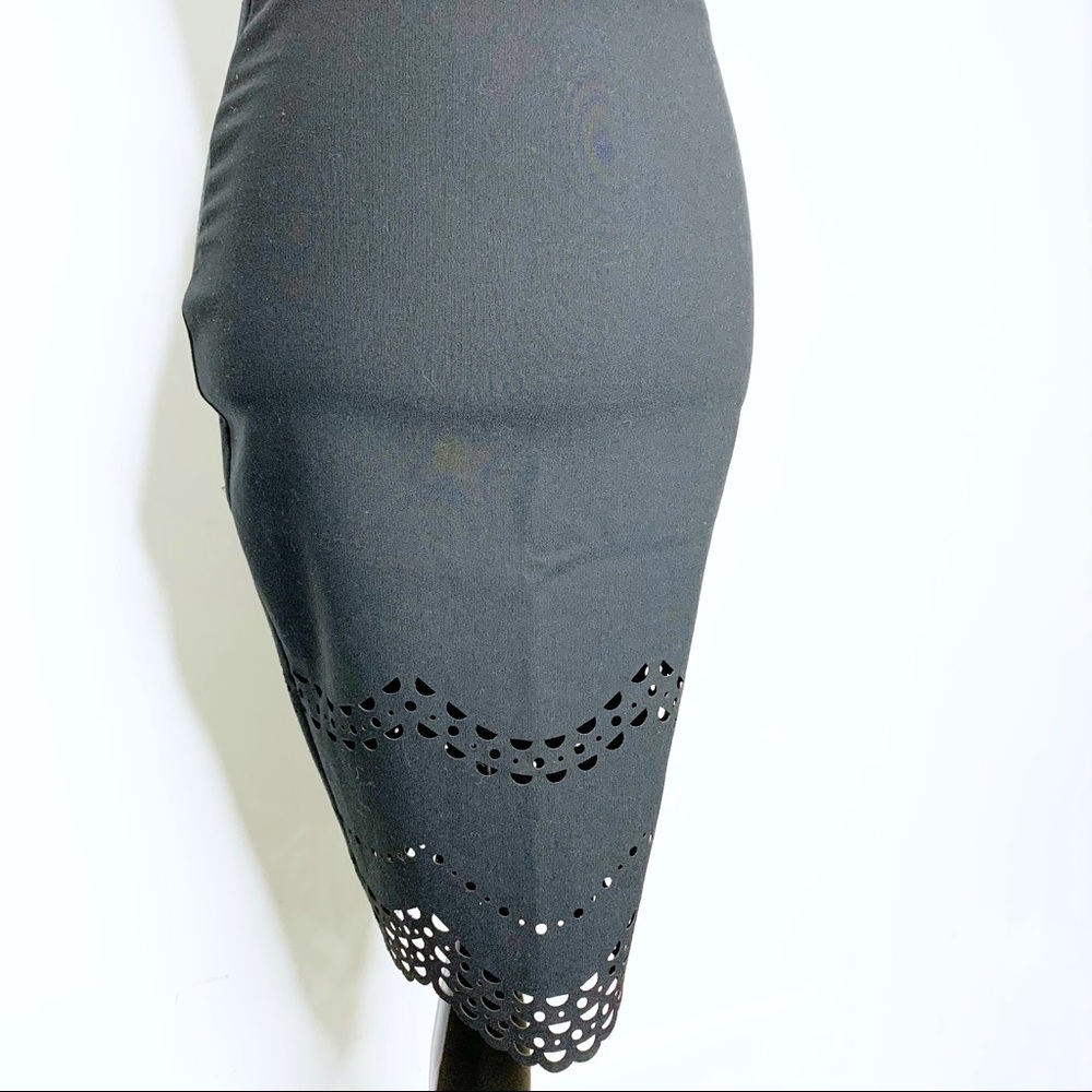 Elizabeth and James Audrey Point Laser Cut Skirt - Picture 5 of 8